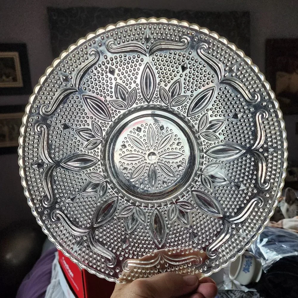 VINTAGE HERITAGE FEDERAL GLASS 10 1/4